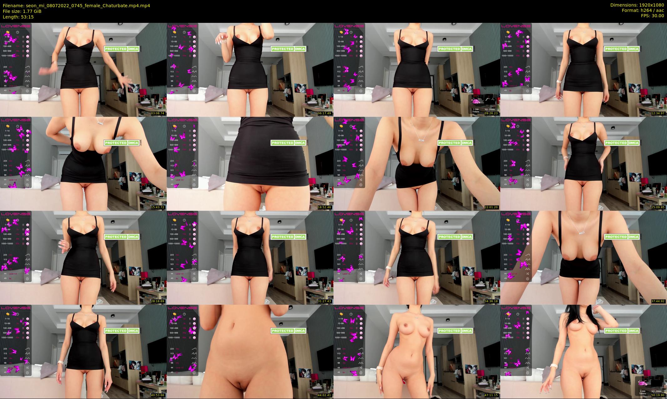 seon_mi — 54 minute Chaturbate female cam show recording, 1080p, Jul 8, 2022
