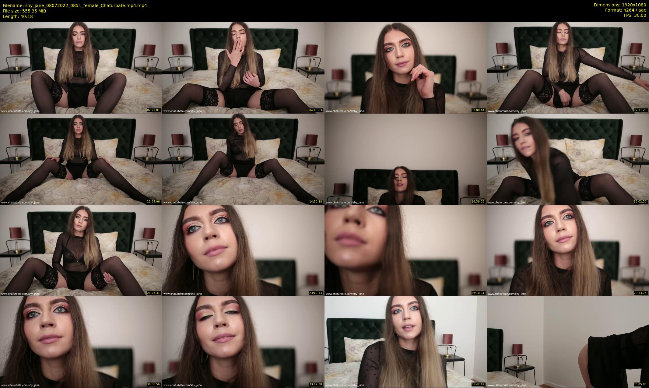shy_jane — 41 minute Chaturbate female cam show recording, 1080p, Jul 8, 2022