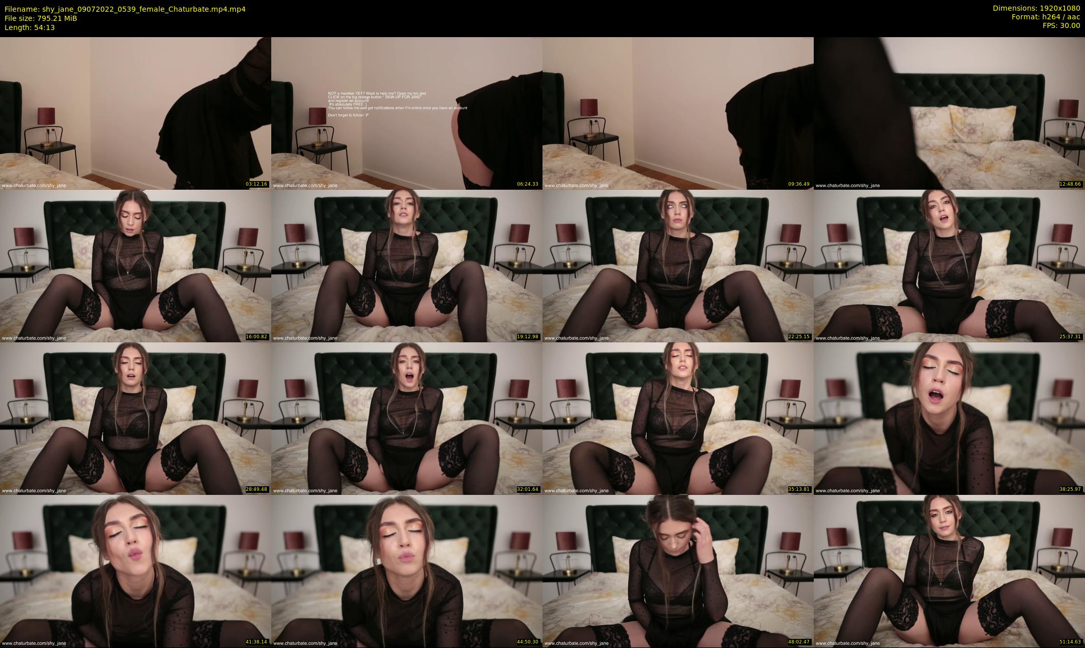 shy_jane — 55 minute Chaturbate female cam show recording, 1080p, Jul 9, 2022
