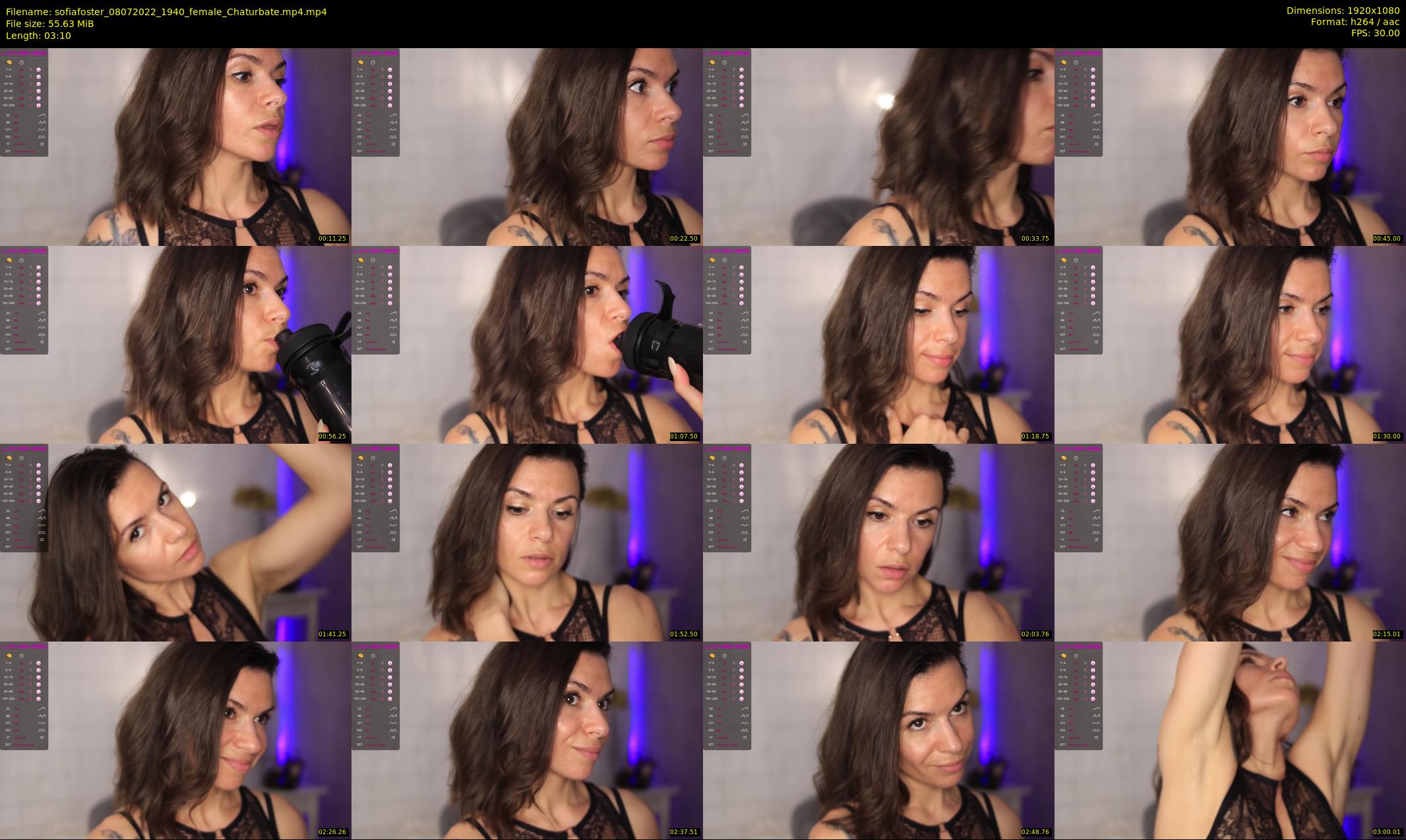 sofiafoster — 4 minute Chaturbate female cam show recording, 1080p, Jul 8, 2022