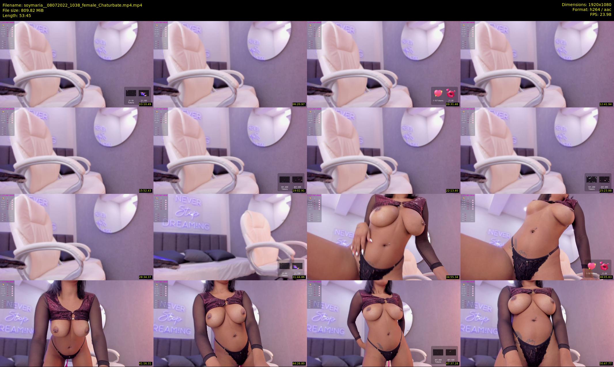 soymaria_ — 54 minute Chaturbate female cam show recording, 1080p, Jul 8, 2022
