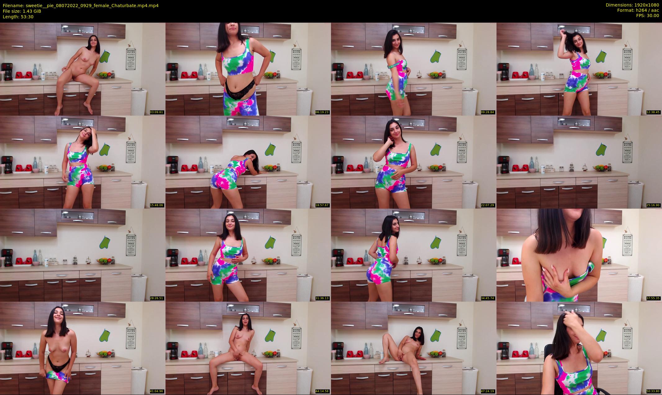 sweetie__pie — 54 minute Chaturbate female cam show recording, 1080p, Jul 8, 2022