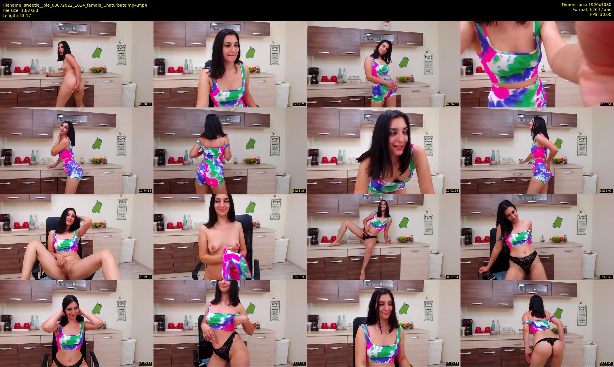 sweetie__pie — 54 minute Chaturbate female cam show recording, 1080p, Jul 8, 2022