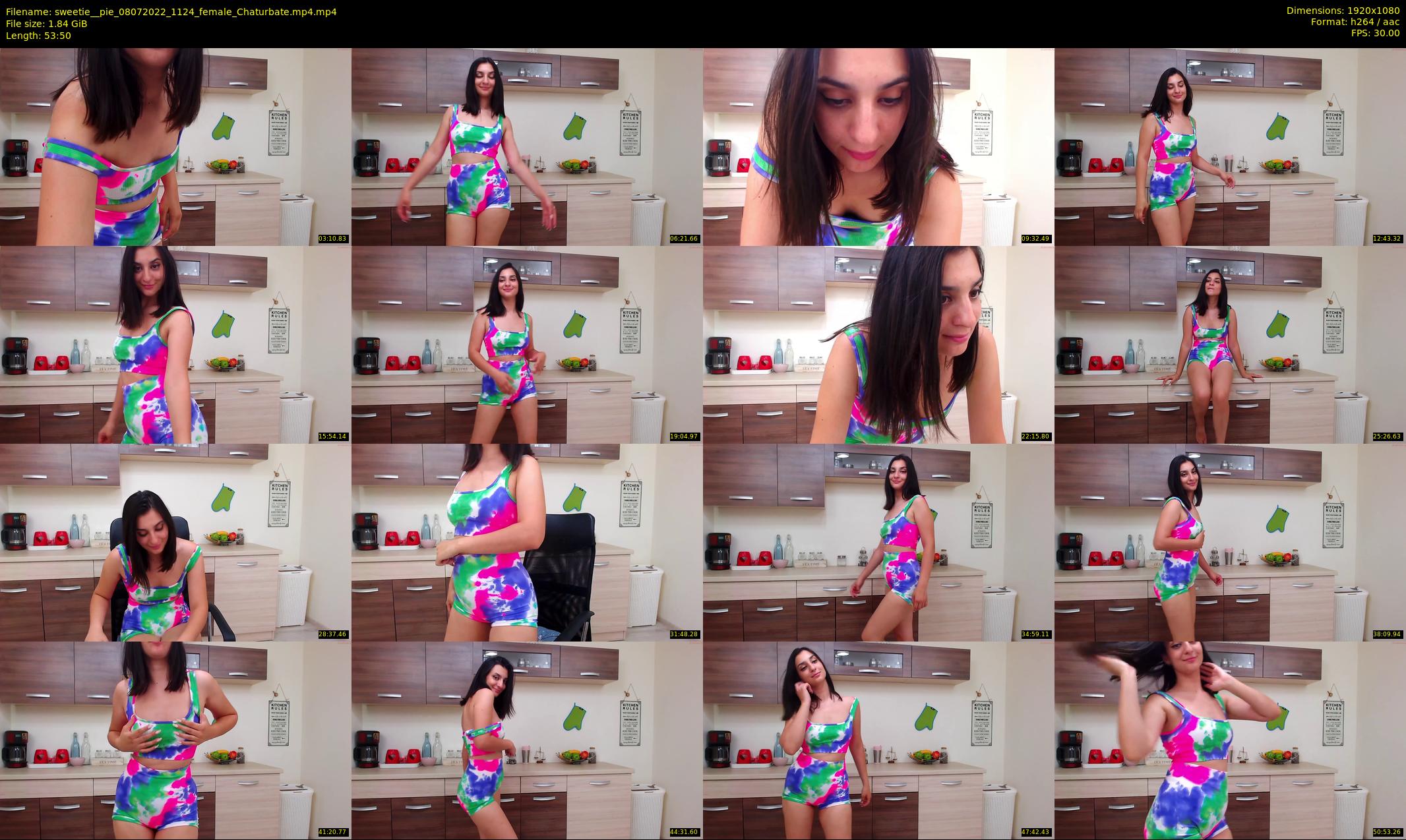 sweetie__pie — 54 minute Chaturbate female cam show recording, 1080p, Jul 8, 2022