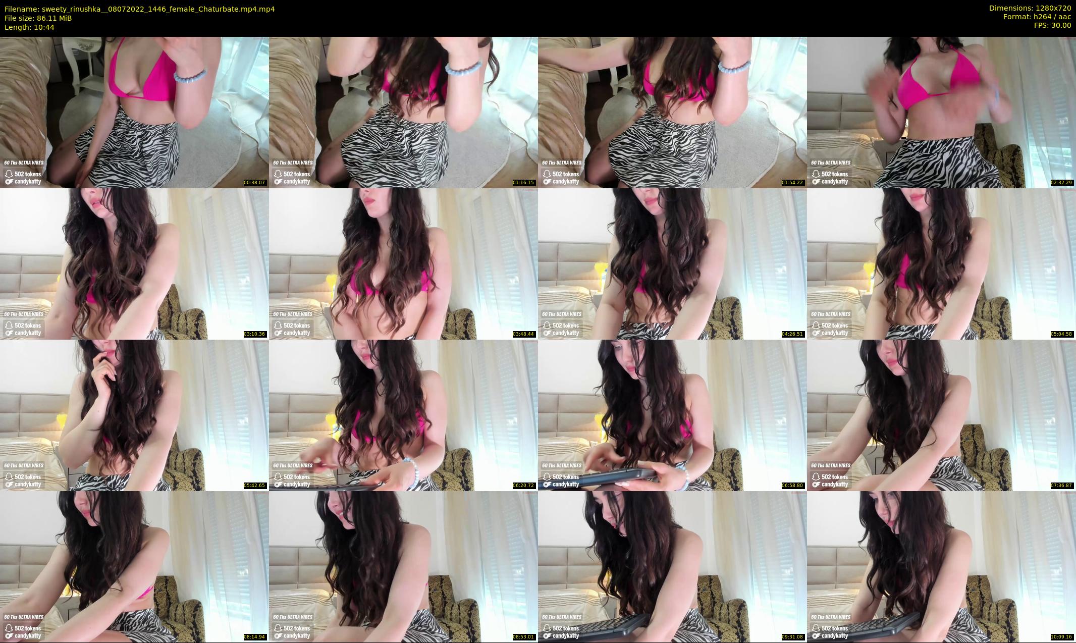 sweety_rinushka_ — 11 minute Chaturbate female cam show recording, 720p, Jul 8, 2022