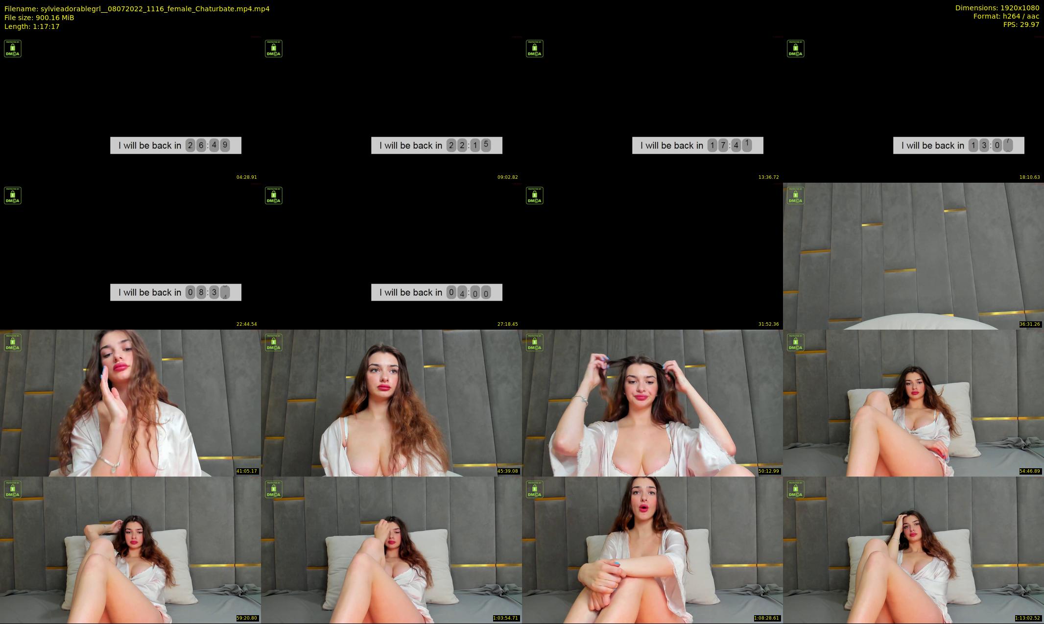 sylvieadorablegrl_ — 78 minute Chaturbate female cam show recording, 1080p, Jul 8, 2022