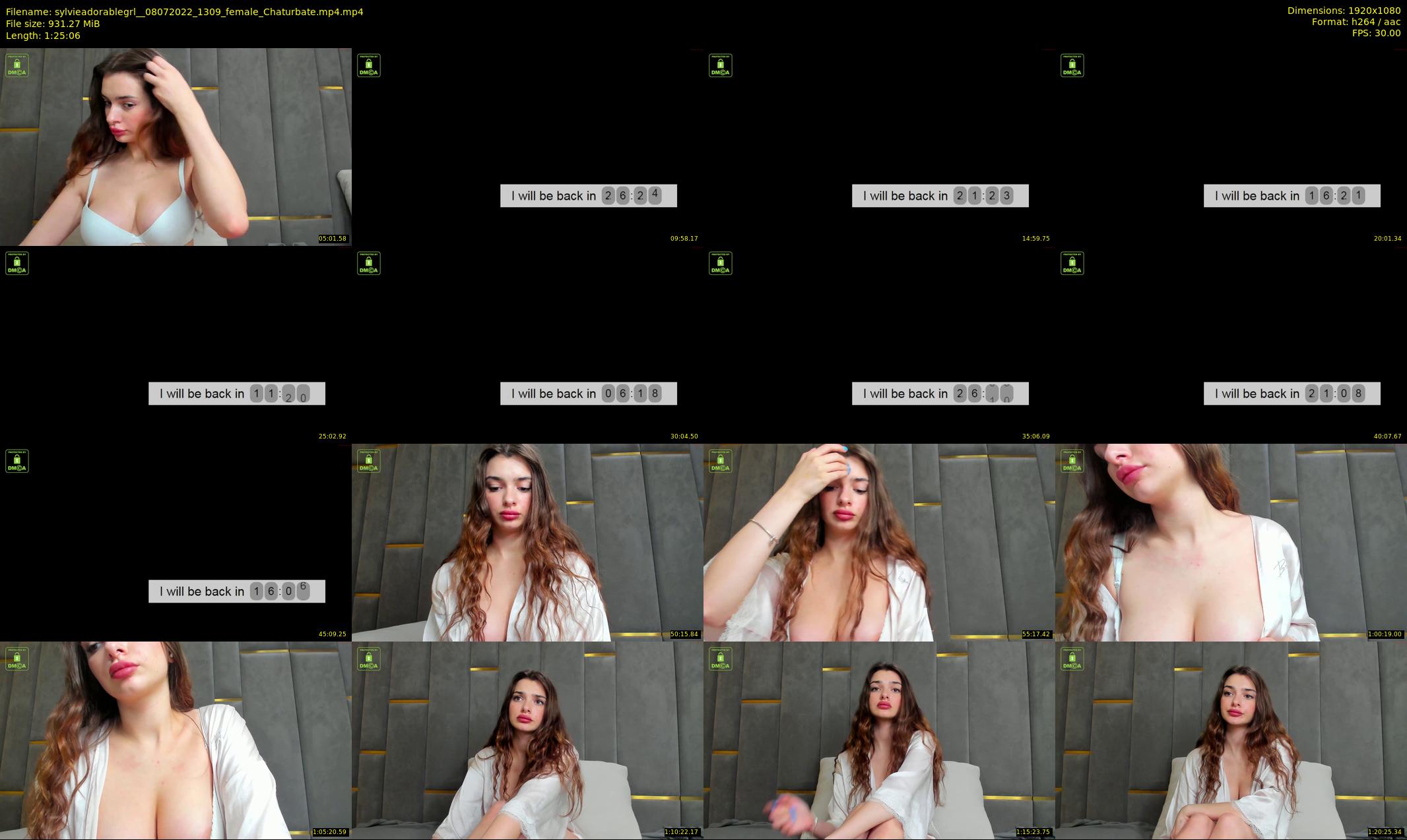 sylvieadorablegrl_ — 86 minute Chaturbate female cam show recording, 1080p, Jul 8, 2022