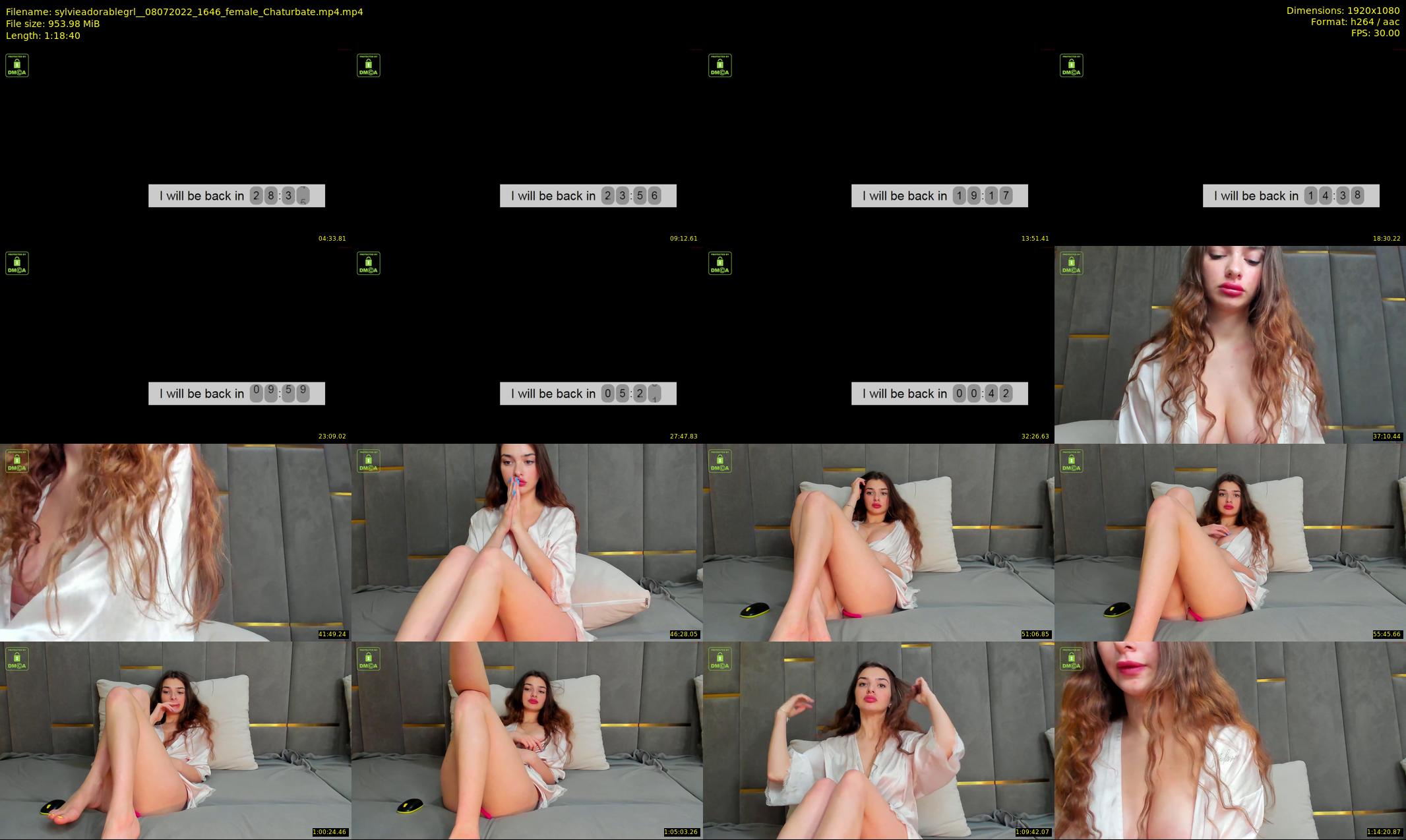 sylvieadorablegrl_ — 79 minute Chaturbate female cam show recording, 1080p, Jul 8, 2022