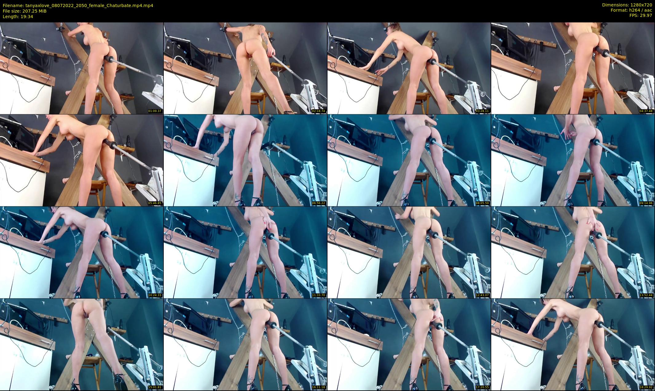 tanyaxlove — 20 minute Chaturbate female cam show recording, 720p, Jul 8, 2022