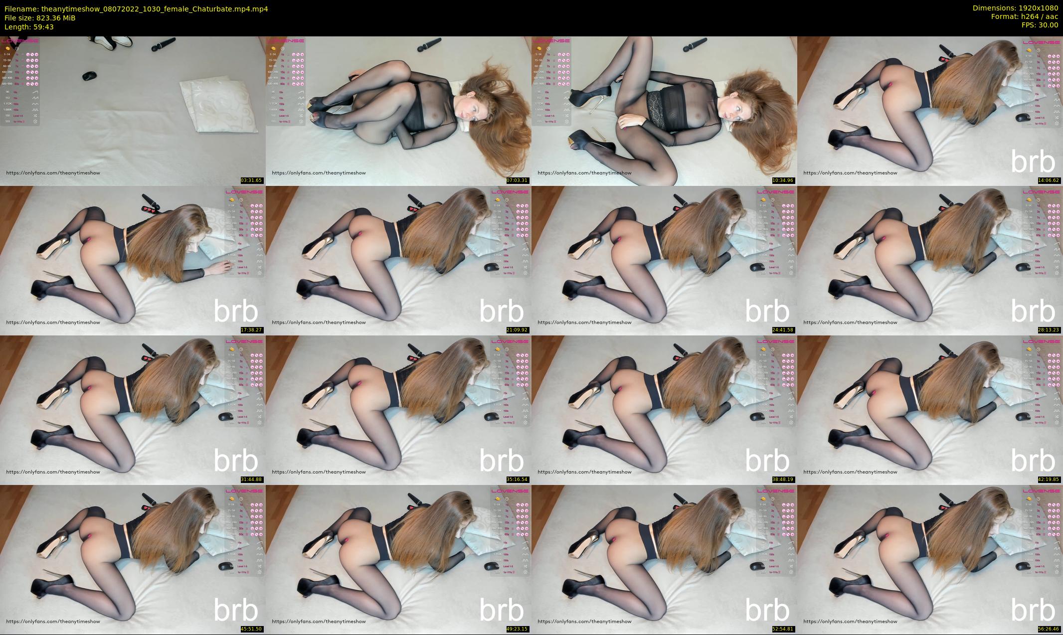 theanytimeshow — 60 minute Chaturbate female cam show recording, 1080p, Jul 8, 2022