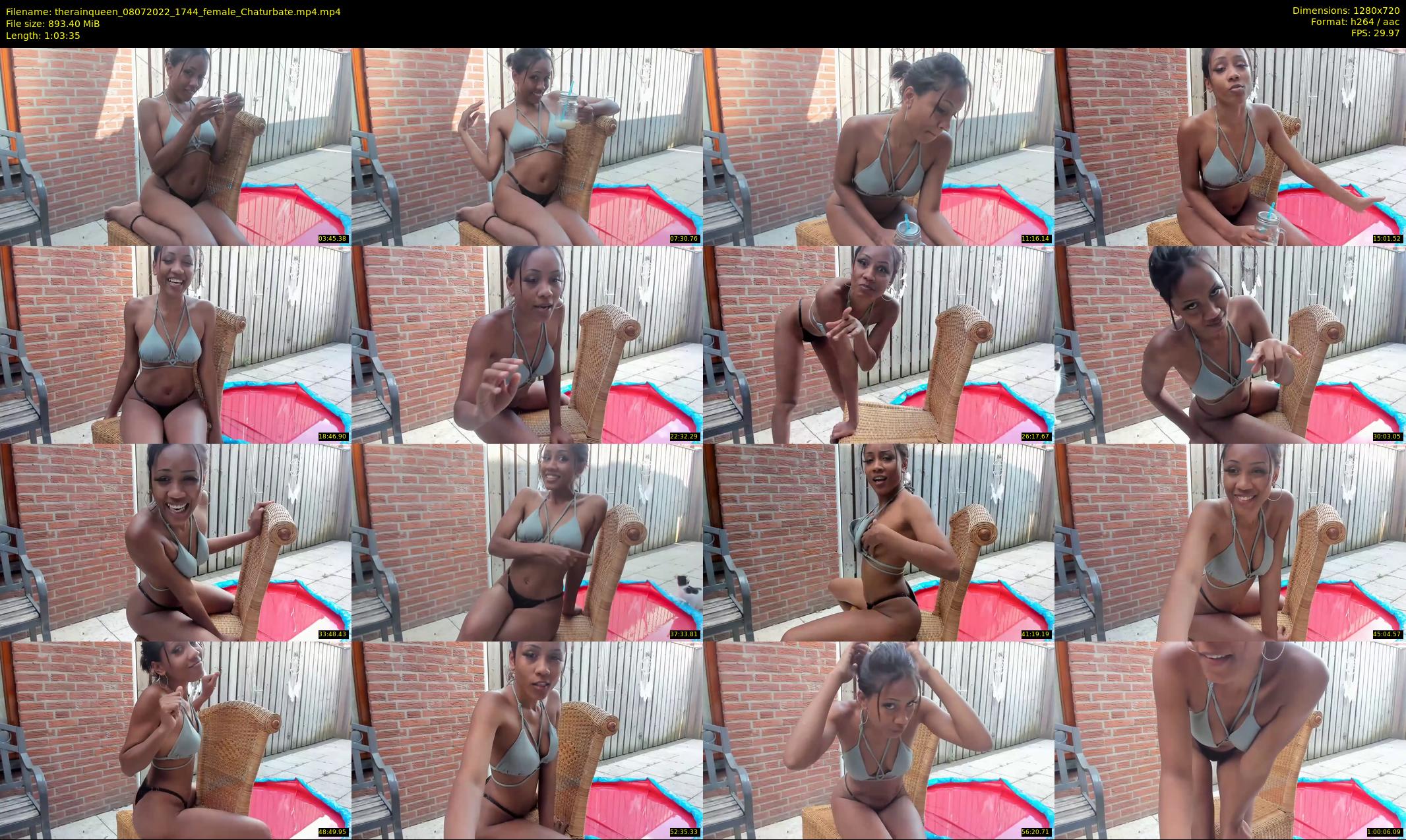 therainqueen — 64 minute Chaturbate female cam show recording, 720p, Jul 8, 2022