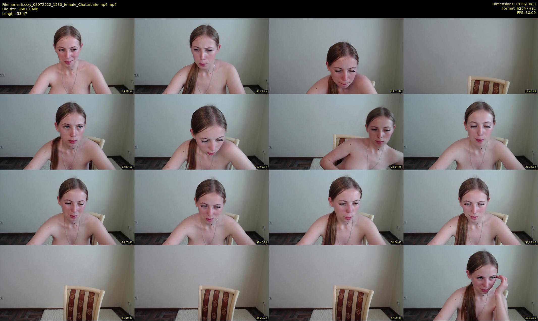 tixxxy — 54 minute Chaturbate female cam show recording, 1080p, Jul 8, 2022