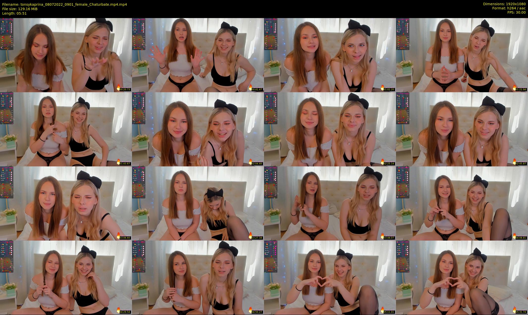 tonsykaprina — 6 minute Chaturbate couple cam show recording, 1080p, Jul 8, 2022