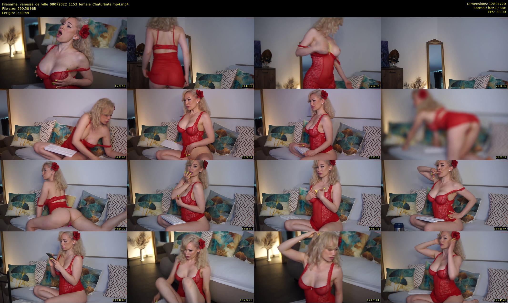vanessa_de_ville — 91 minute Chaturbate female cam show recording, 720p, Jul 8, 2022