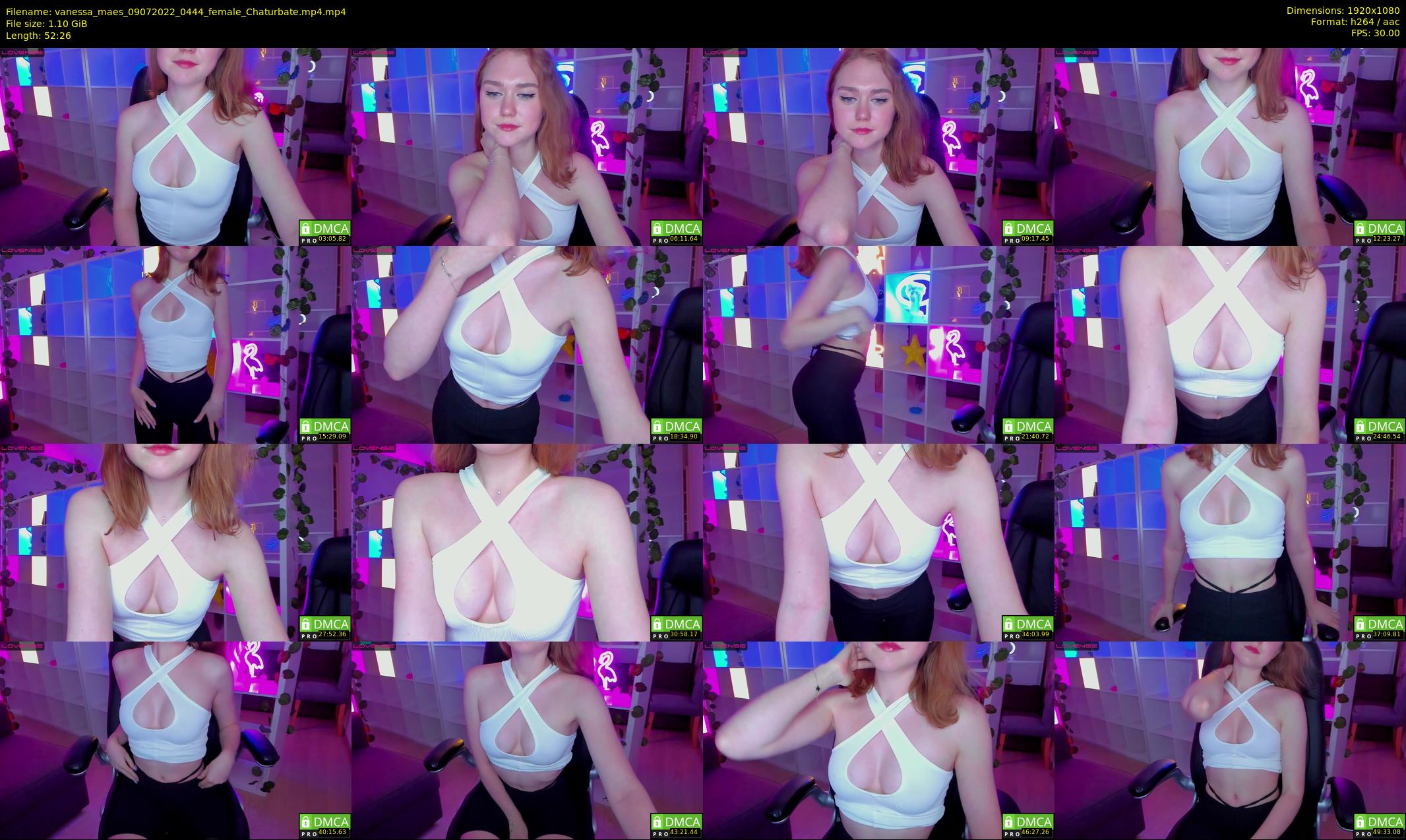 vanessa_maes — 53 minute Chaturbate female cam show recording, 1080p, Jul 9, 2022