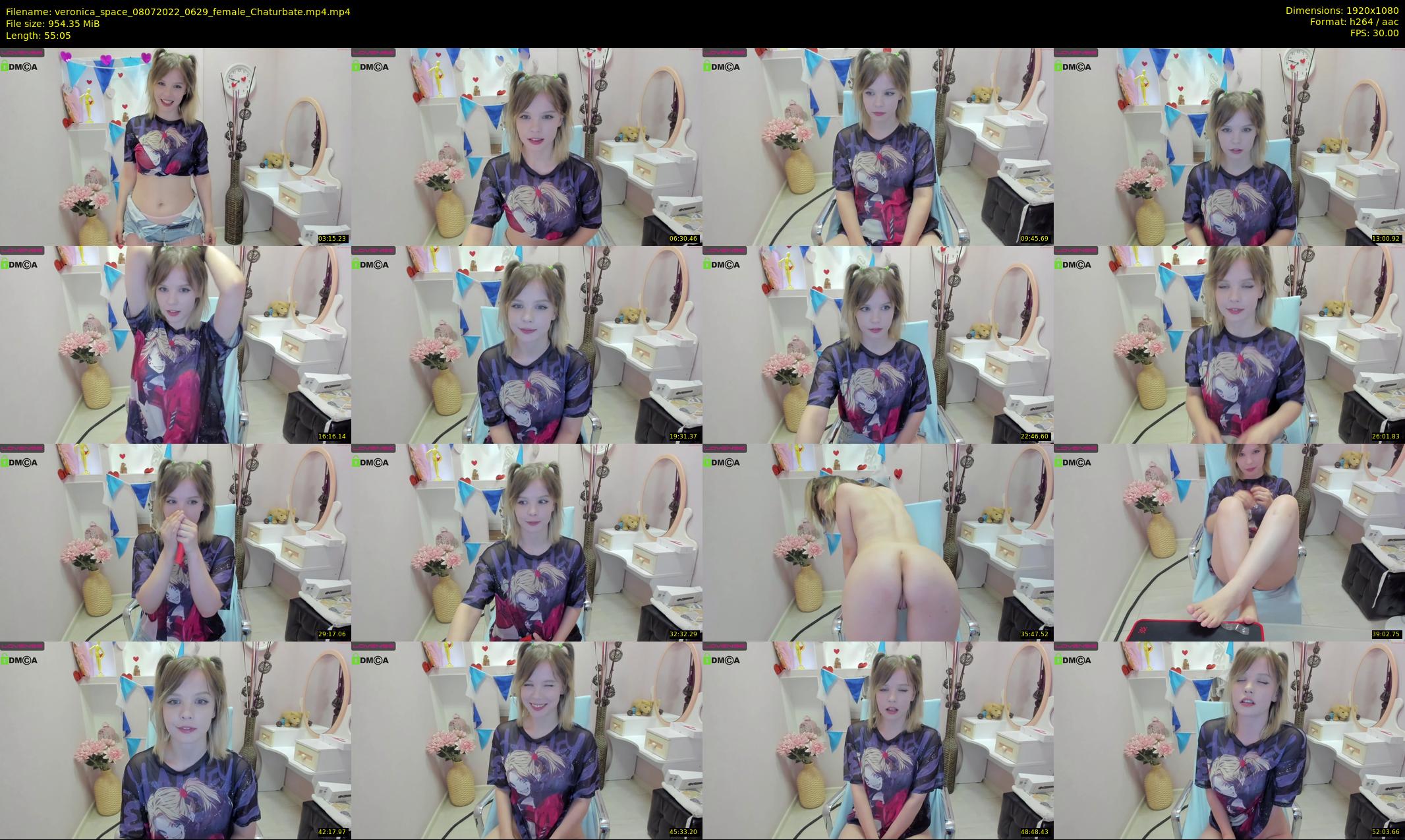 veronica_space — 56 minute Chaturbate female cam show recording, 1080p, Jul 8, 2022