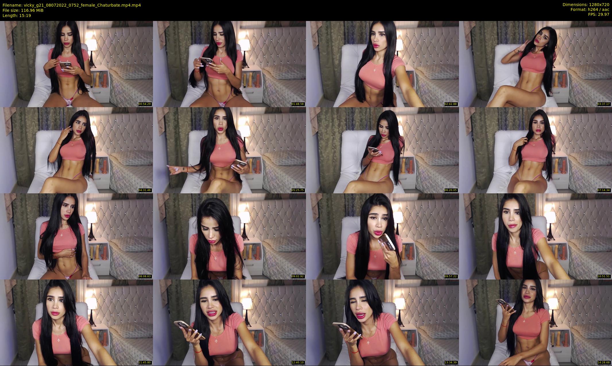 vicky_g21 — 16 minute Chaturbate female cam show recording, 720p, Jul 8, 2022