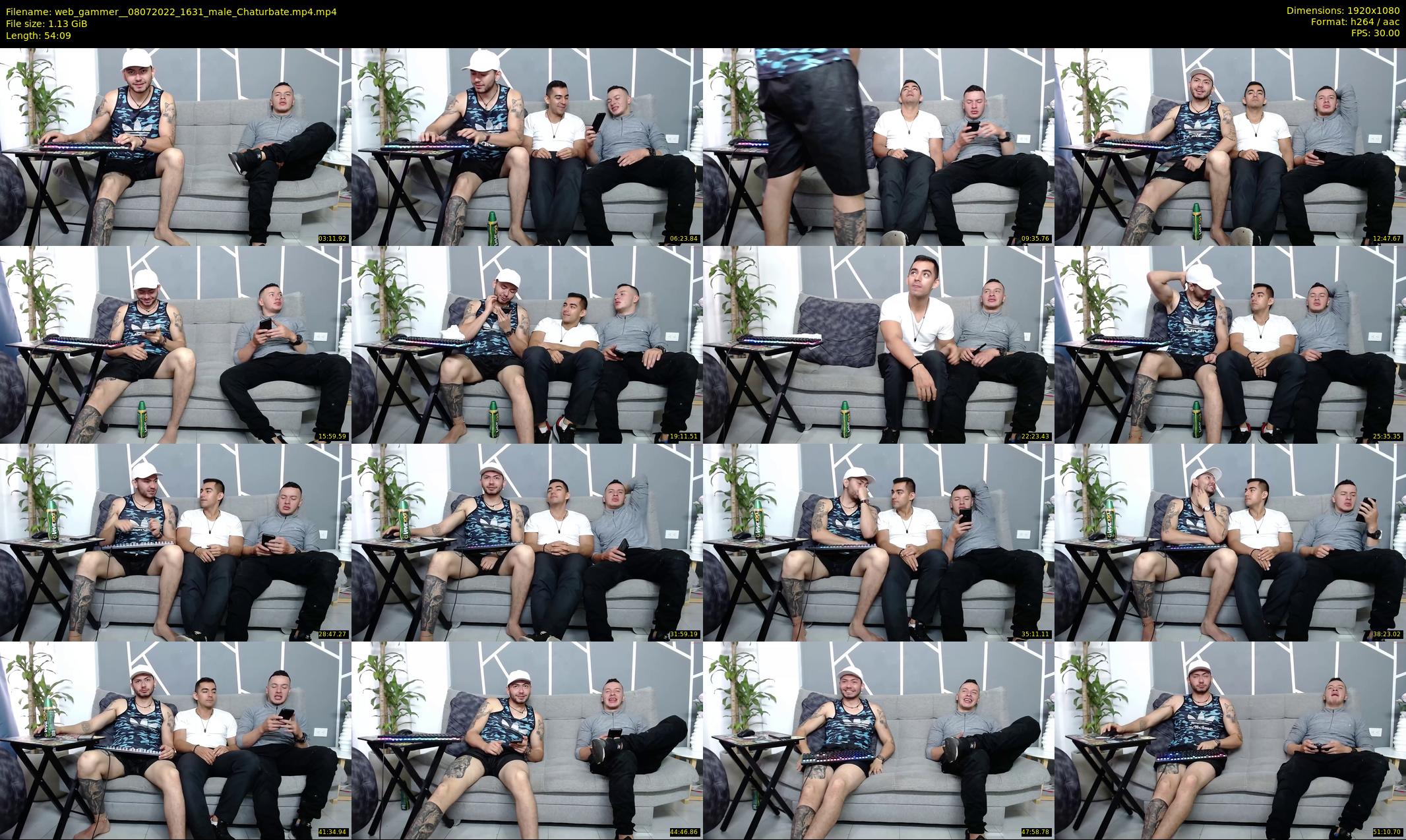 web_gammer_ — 55 minute Chaturbate male cam show recording, 1080p, Jul 8, 2022