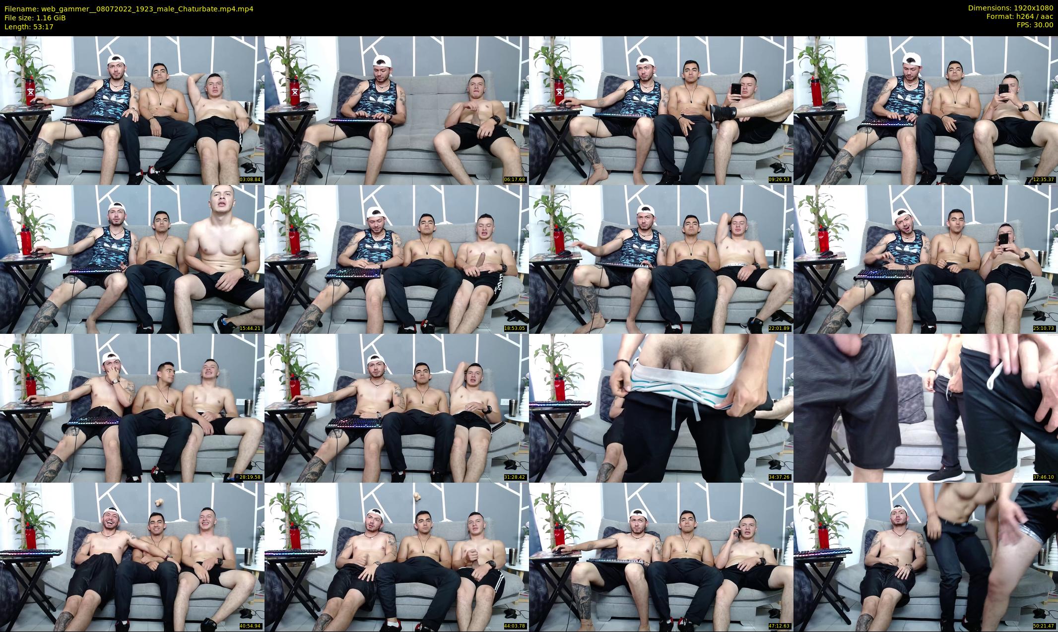 web_gammer_ — 54 minute Chaturbate male cam show recording, 1080p, Jul 8, 2022