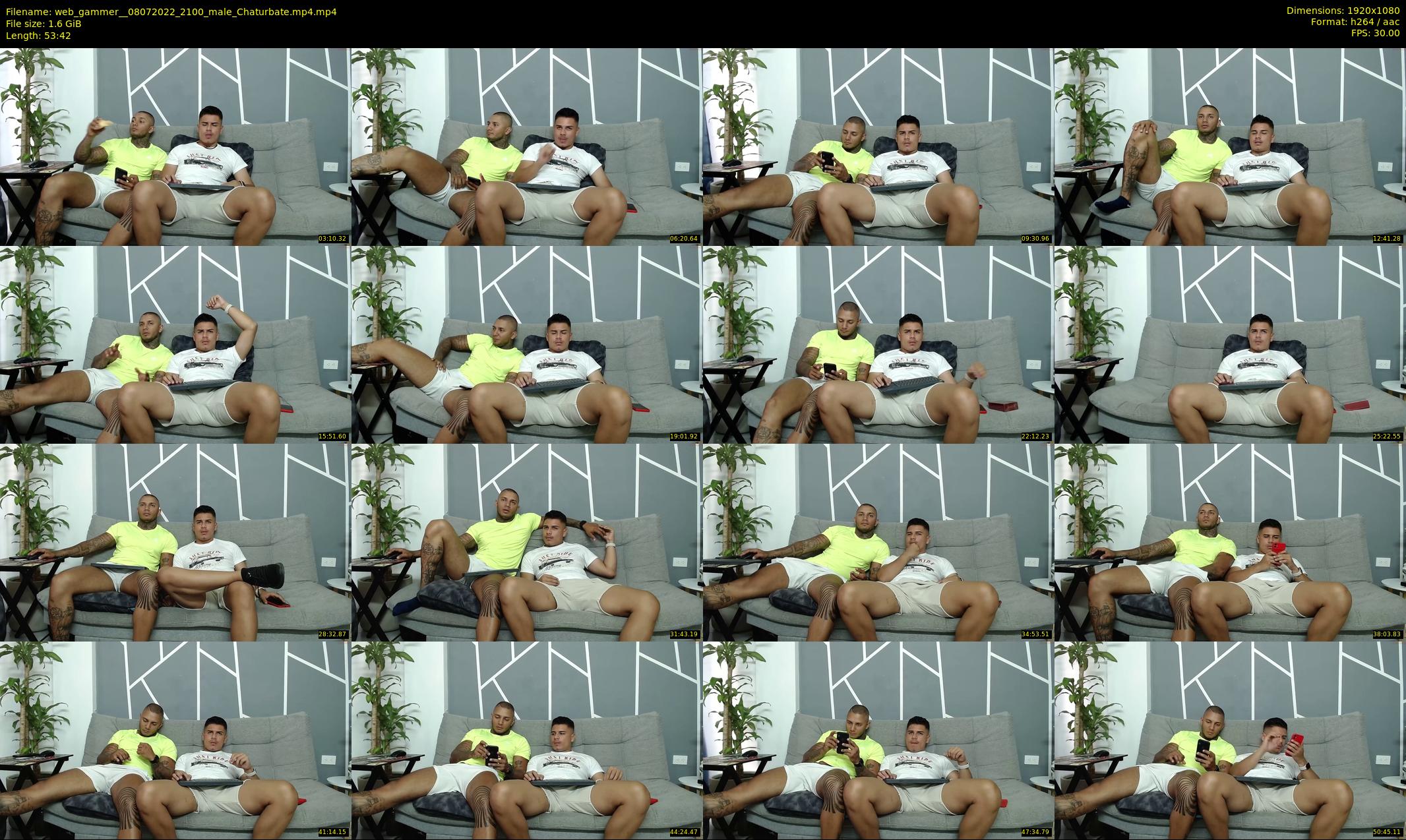 web_gammer_ — 54 minute Chaturbate male cam show recording, 1080p, Jul 8, 2022
