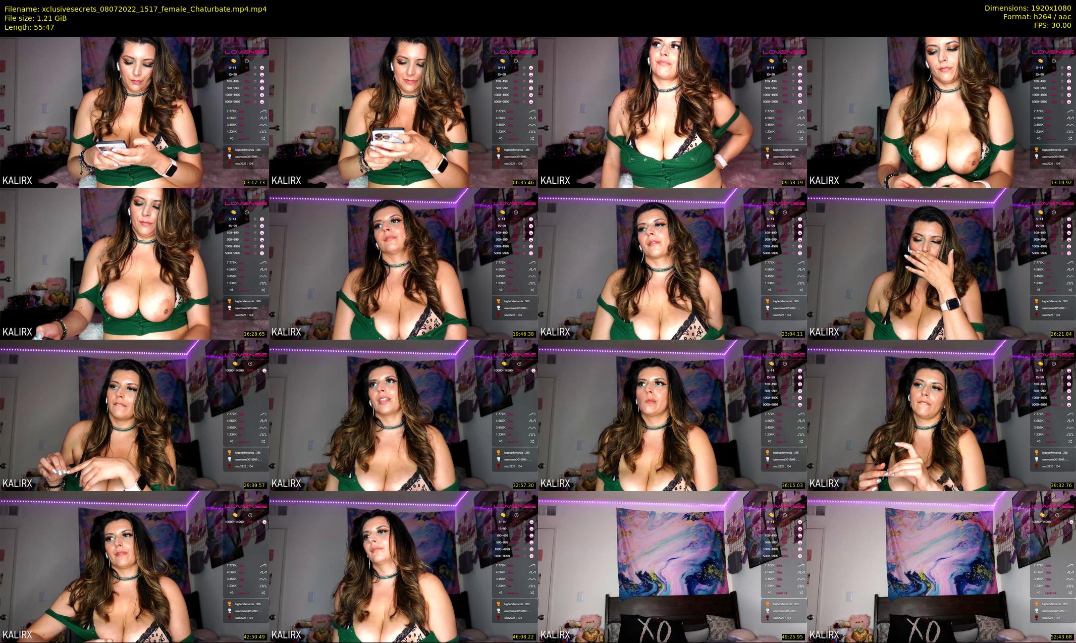 xclusivesecrets — 56 minute Chaturbate female cam show recording, 1080p, Jul 8, 2022