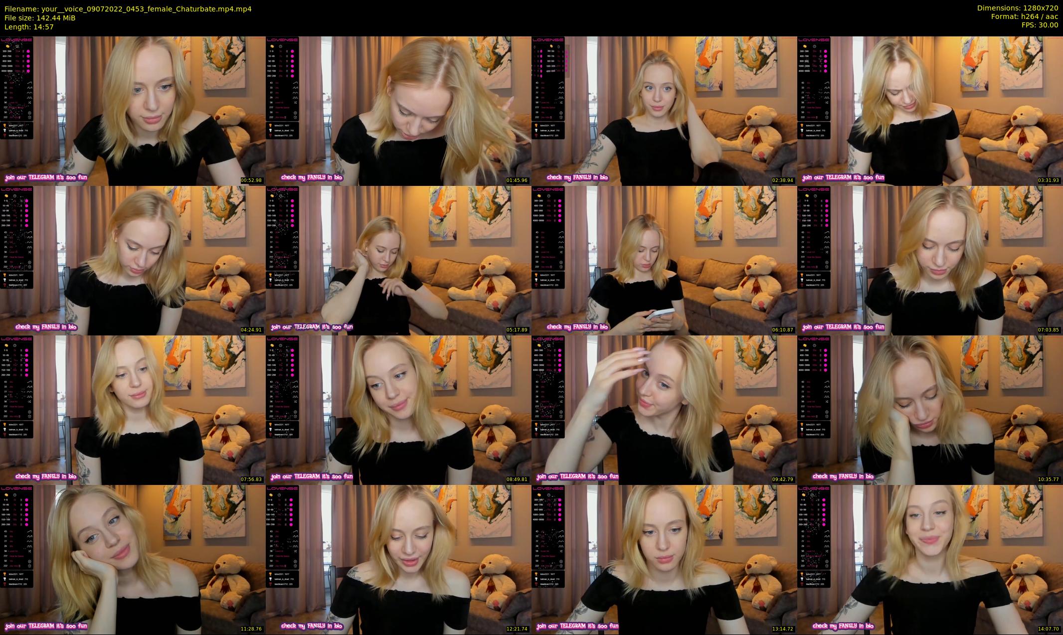 your__voice — 15 minute Chaturbate female cam show recording, 720p, Jul 9, 2022