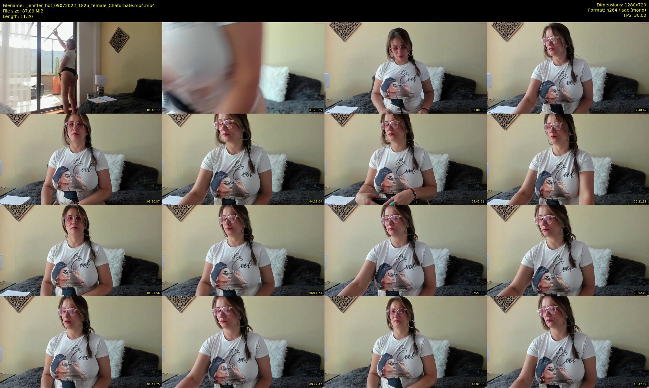 _jeniffer_hot — 12 minute Chaturbate female cam show recording, 720p, Jul 9, 2022