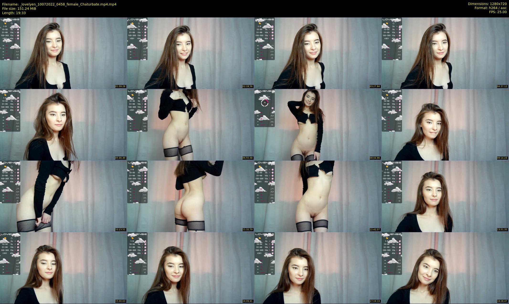 _lovelyen — 20 minute Chaturbate female cam show recording, 720p, Jul 10, 2022