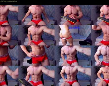 adam_muscle_ — 17 minute Chaturbate male cam show recording, 1080p, Jul 9, 2022