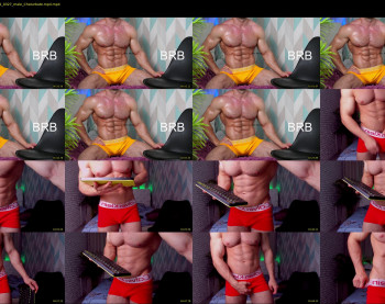 adam_muscle_ — 6 minute Chaturbate male cam show recording, 1080p, Jul 10, 2022