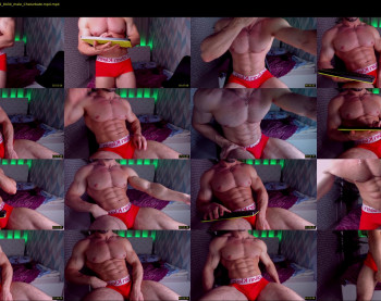adam_muscle_ — 49 minute Chaturbate male cam show recording, 1080p, Jul 10, 2022