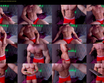 adam_muscle_ — 33 minute Chaturbate male cam show recording, 1080p, Jul 10, 2022
