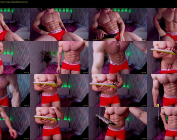 adam_muscle_ — 21 minute Chaturbate male cam show recording, 1080p, Jul 10, 2022