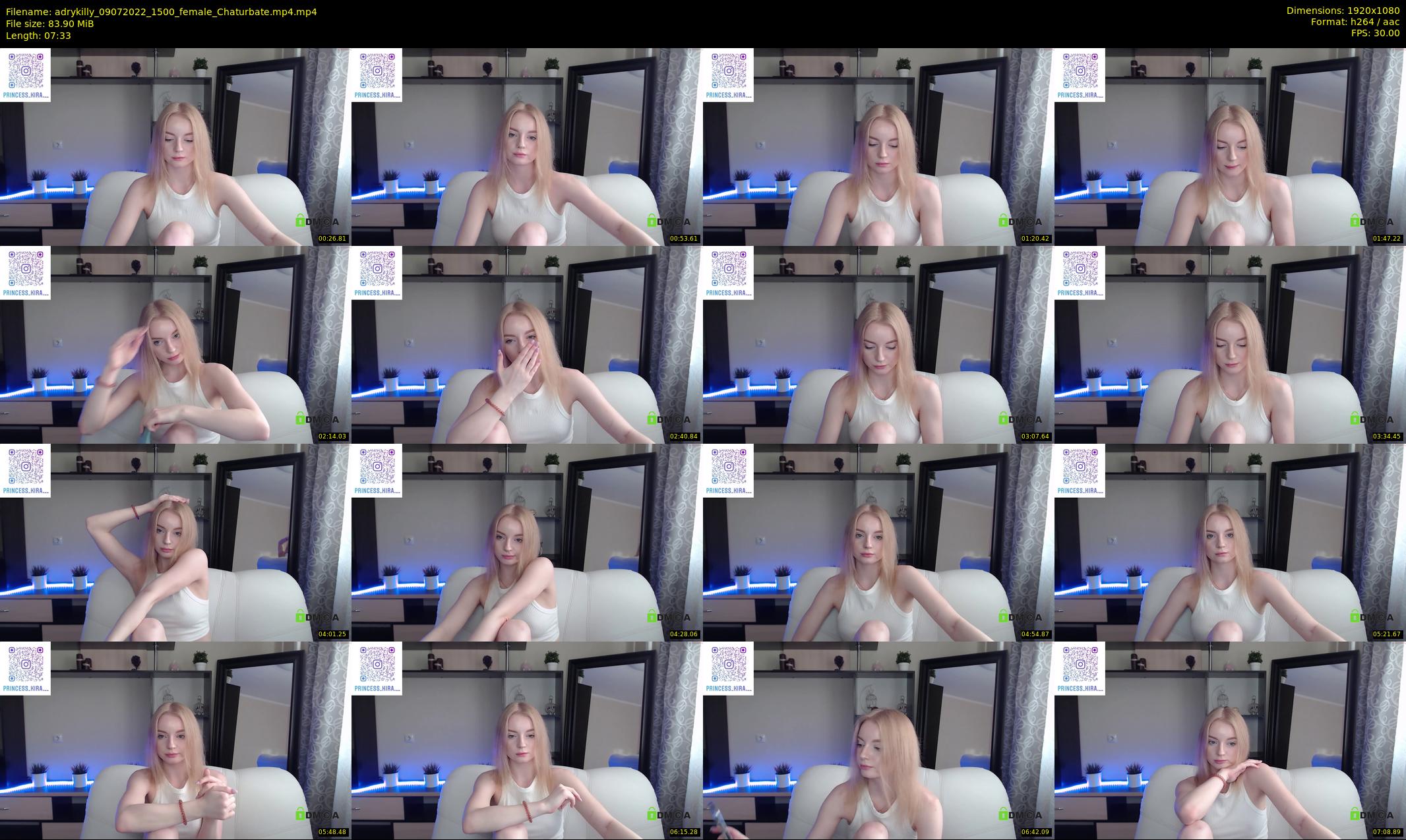 adrykilly — 8 minute Chaturbate female cam show recording, 1080p, Jul 9, 2022