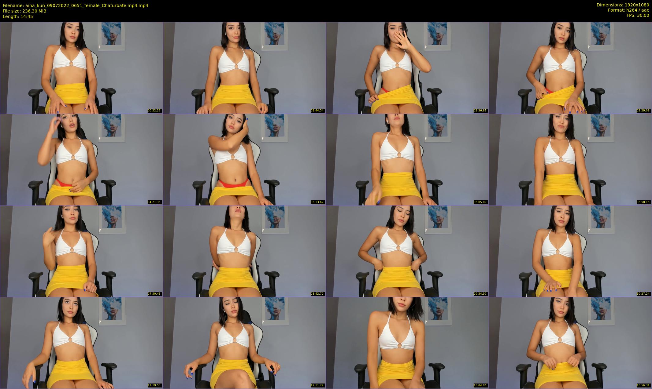 aina_kun — 15 minute Chaturbate female cam show recording, 1080p, Jul 9, 2022
