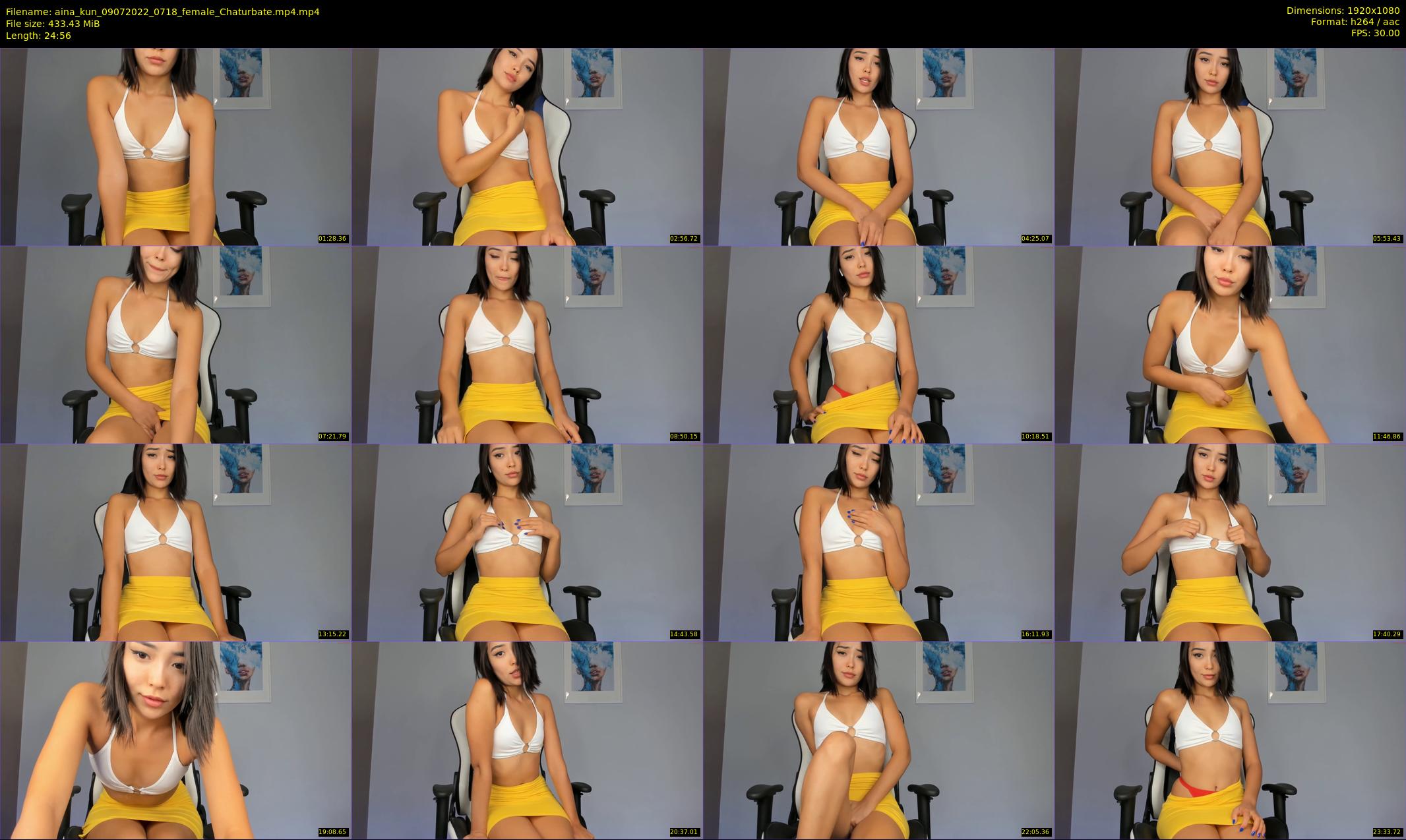 aina_kun — 25 minute Chaturbate female cam show recording, 1080p, Jul 9, 2022
