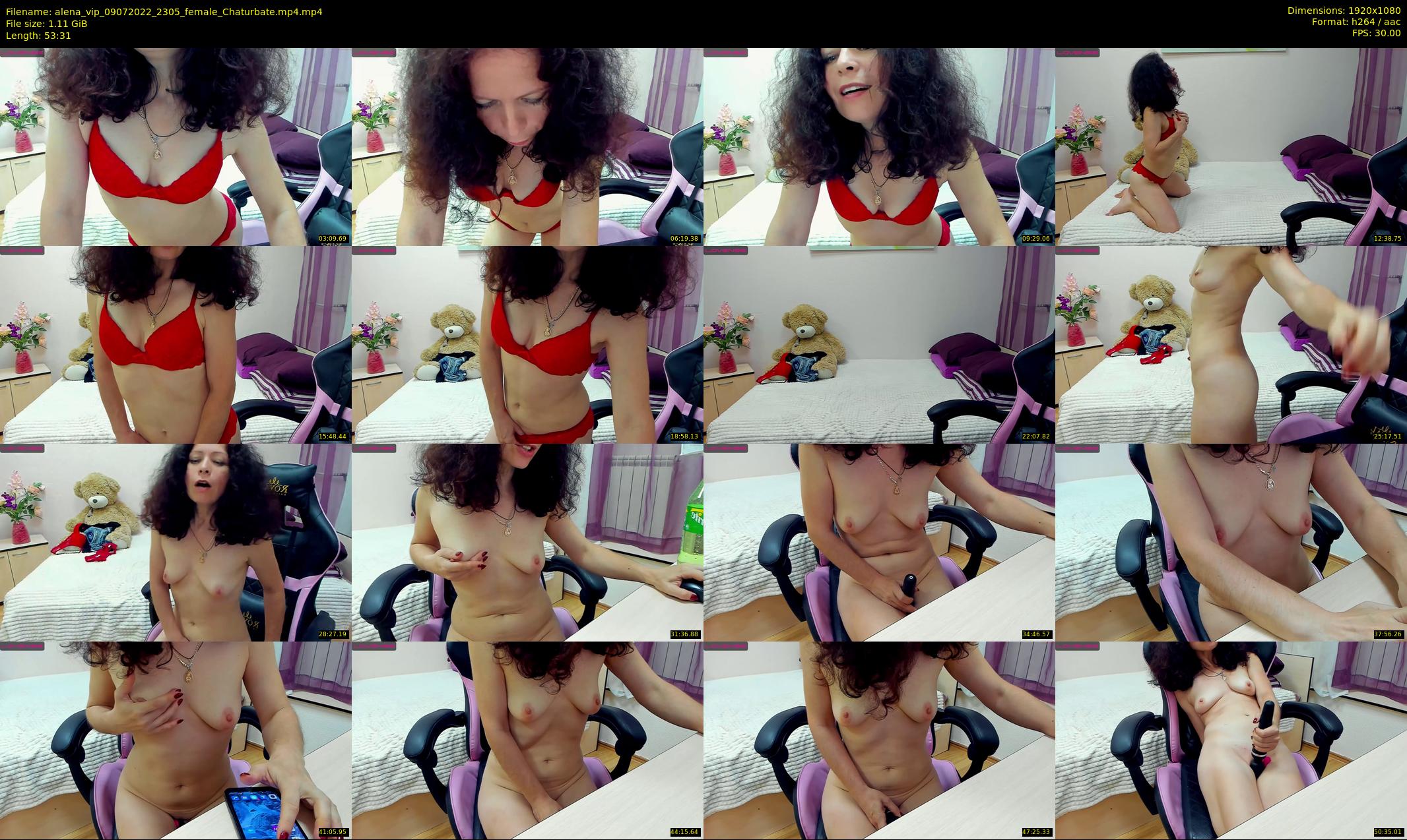 alena_vip — 54 minute Chaturbate female cam show recording, 1080p, Jul 9, 2022