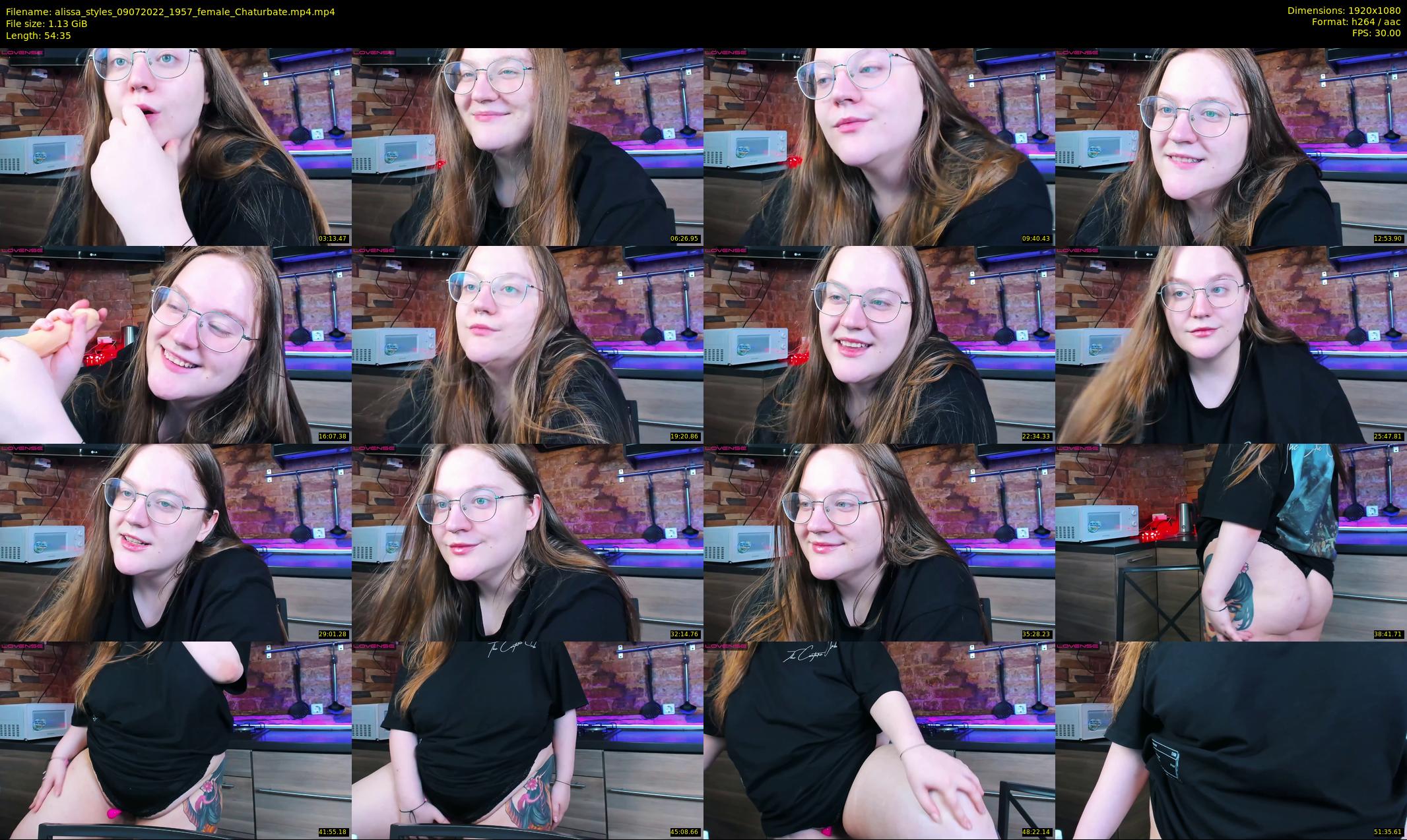 alissa_styles — 55 minute Chaturbate female cam show recording, 1080p, Jul 9, 2022