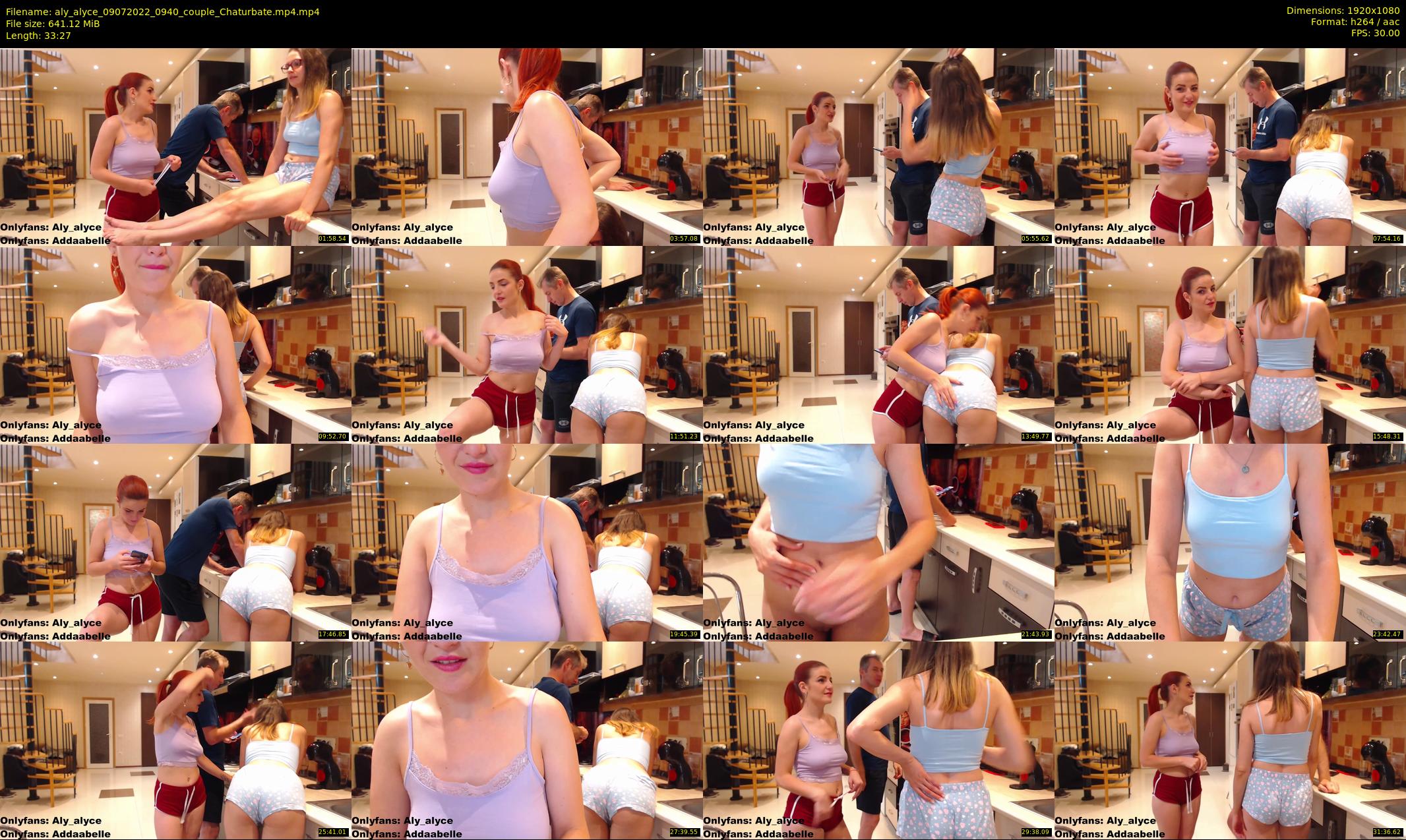 aly_alyce — 34 minute Chaturbate female cam show recording, 1080p, Jul 9, 2022