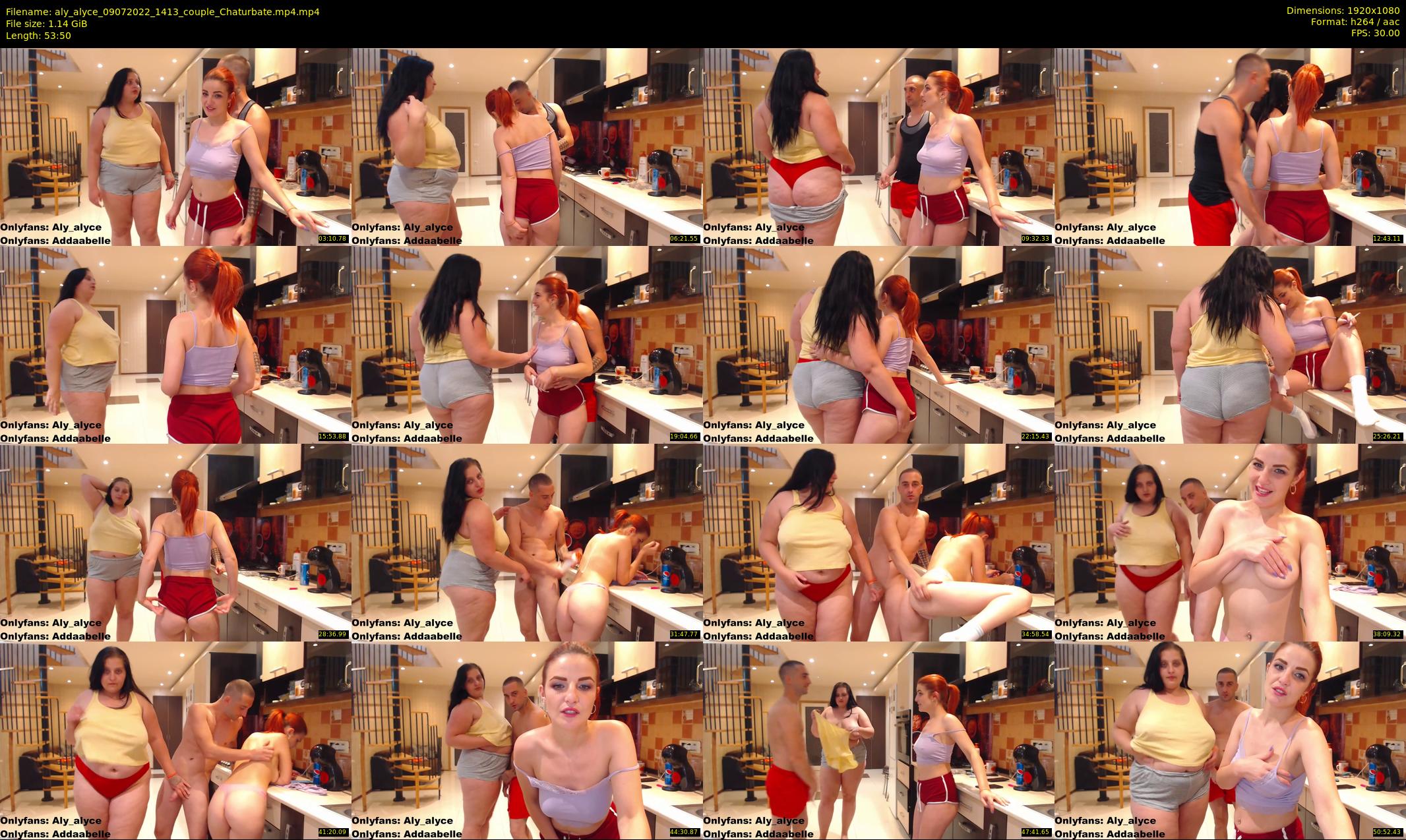 aly_alyce — 54 minute Chaturbate female cam show recording, 1080p, Jul 9, 2022
