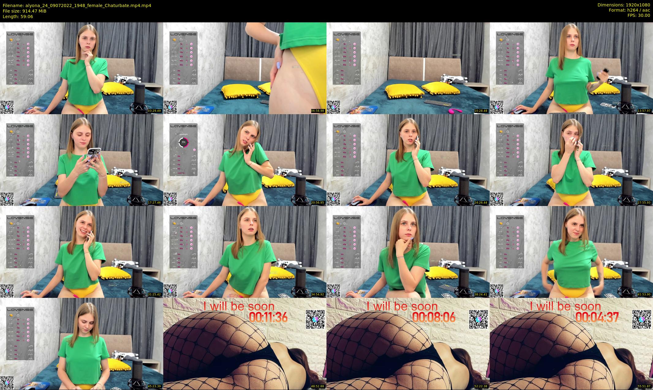 alyona_24 — 60 minute Chaturbate female cam show recording, 1080p, Jul 9, 2022