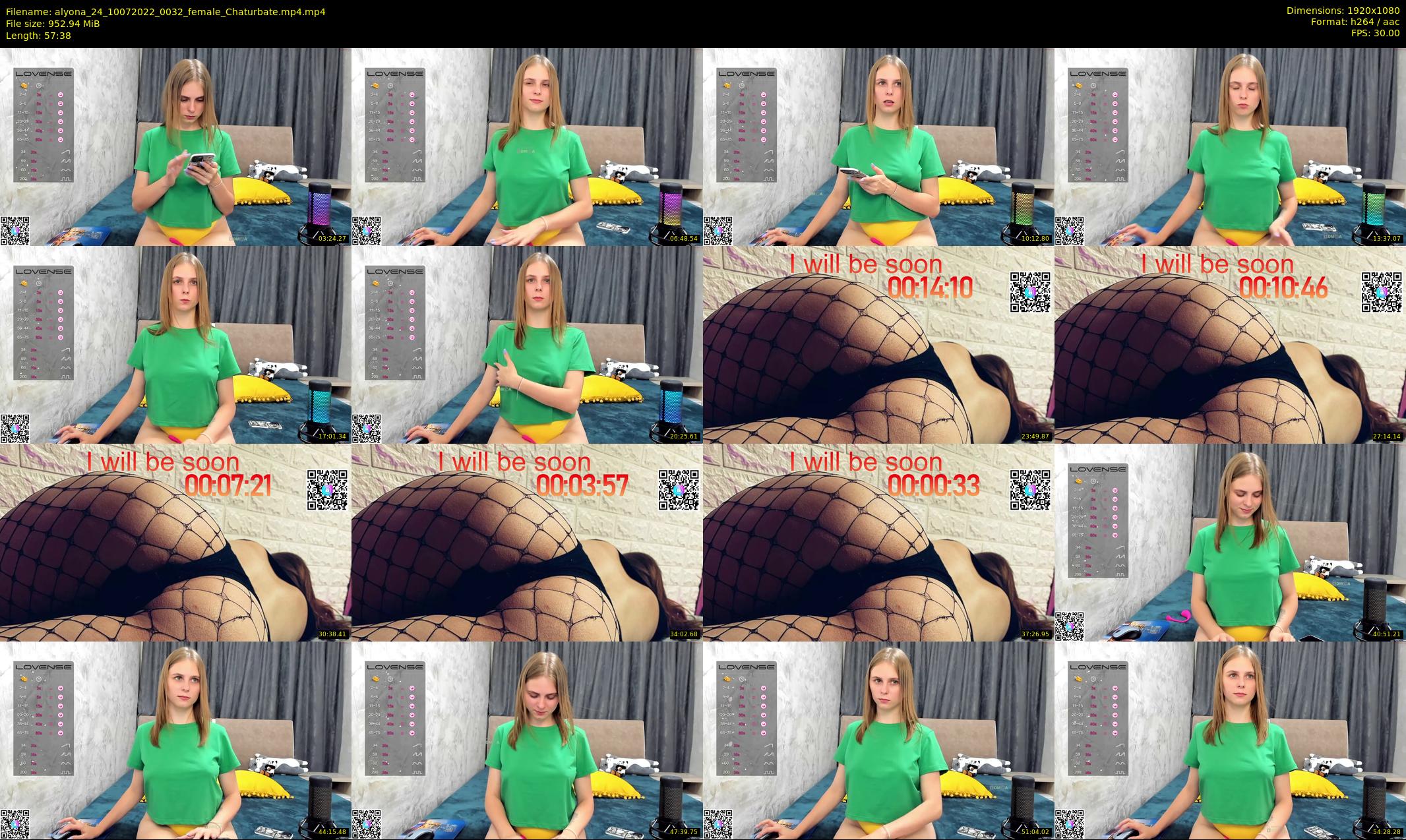 alyona_24 — 58 minute Chaturbate female cam show recording, 1080p, Jul 10, 2022