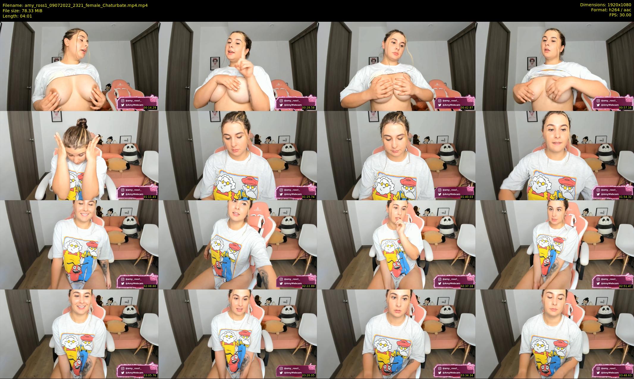 amy_ross1 — 5 minute Chaturbate female cam show recording, 1080p, Jul 9, 2022