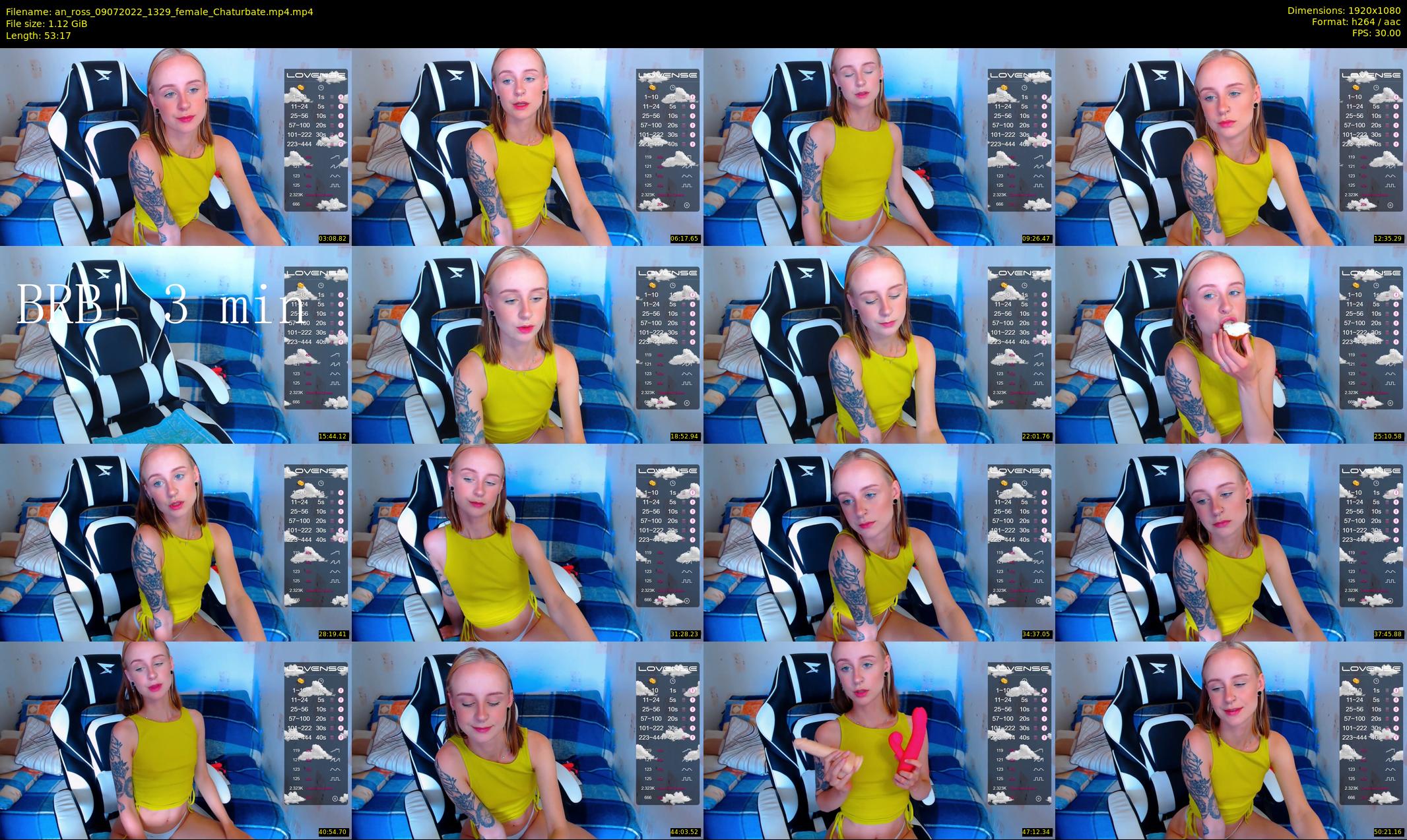 an_ross — 54 minute Chaturbate female cam show recording, 1080p, Jul 9, 2022