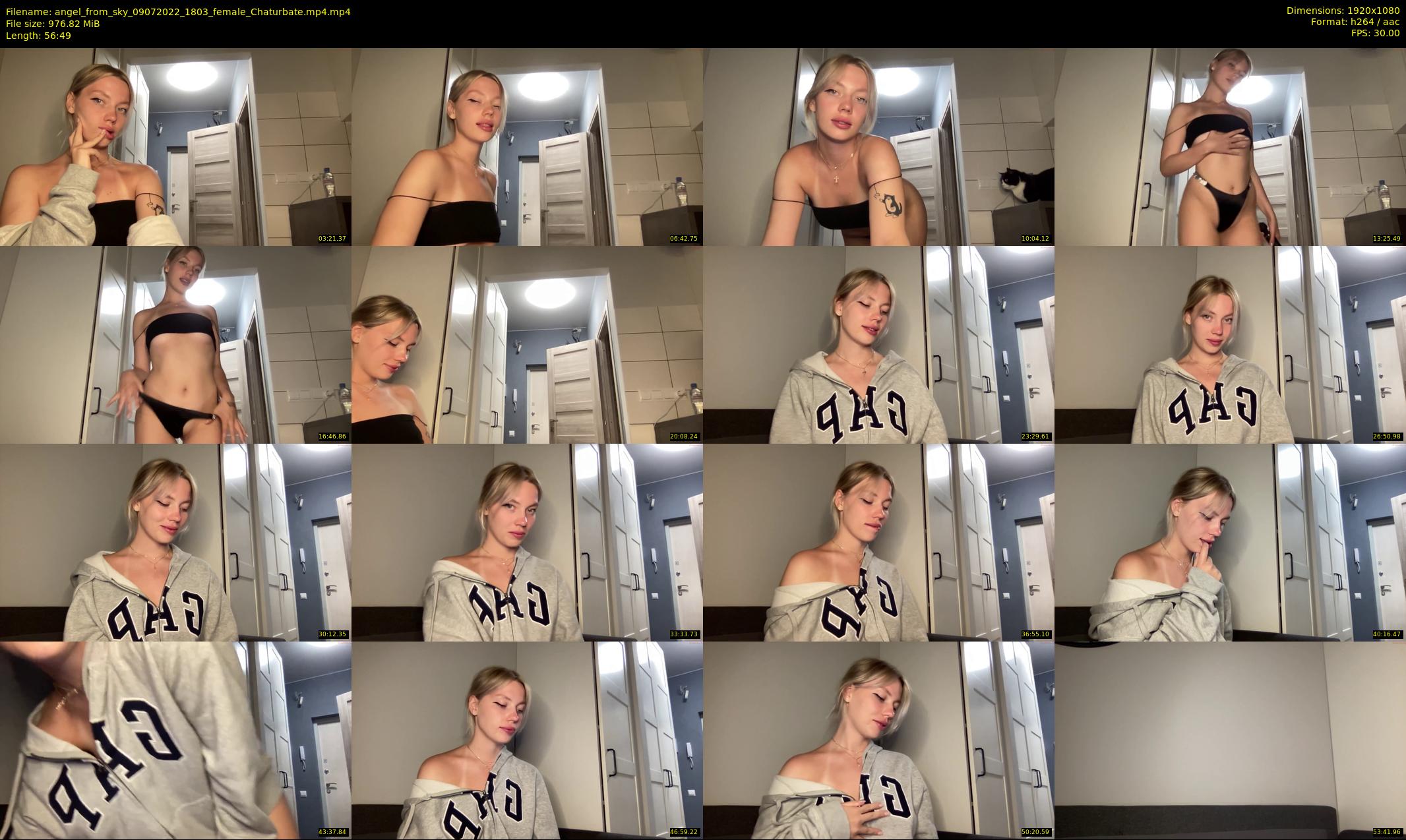 angel_from_sky — 57 minute Chaturbate female cam show recording, 1080p, Jul 9, 2022
