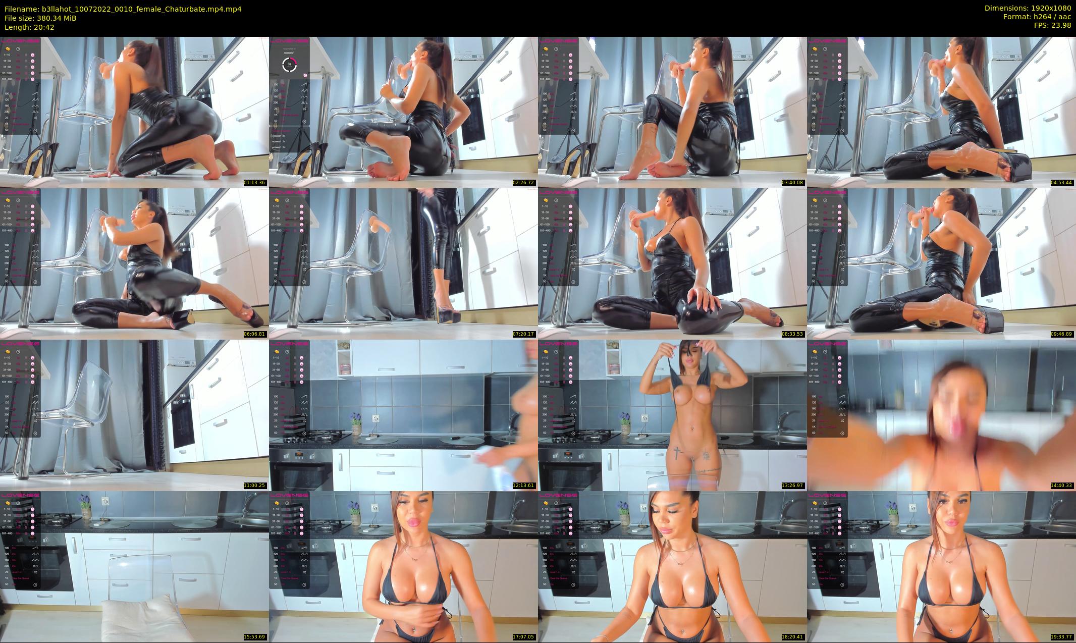 b3llahot — 21 minute Chaturbate female cam show recording, 1080p, Jul 10, 2022