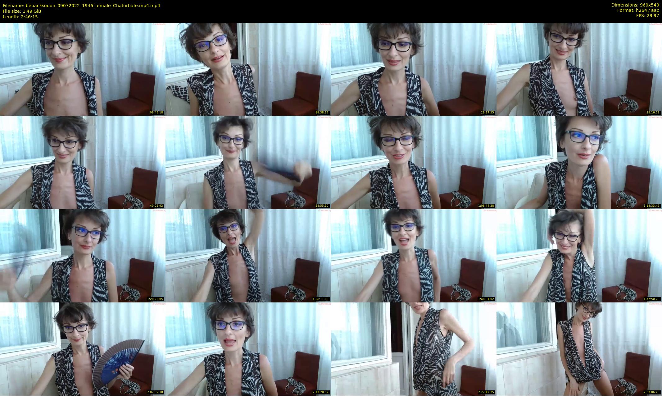 bebacksooon — 167 minute Chaturbate female cam show recording, 480p, Jul 9, 2022