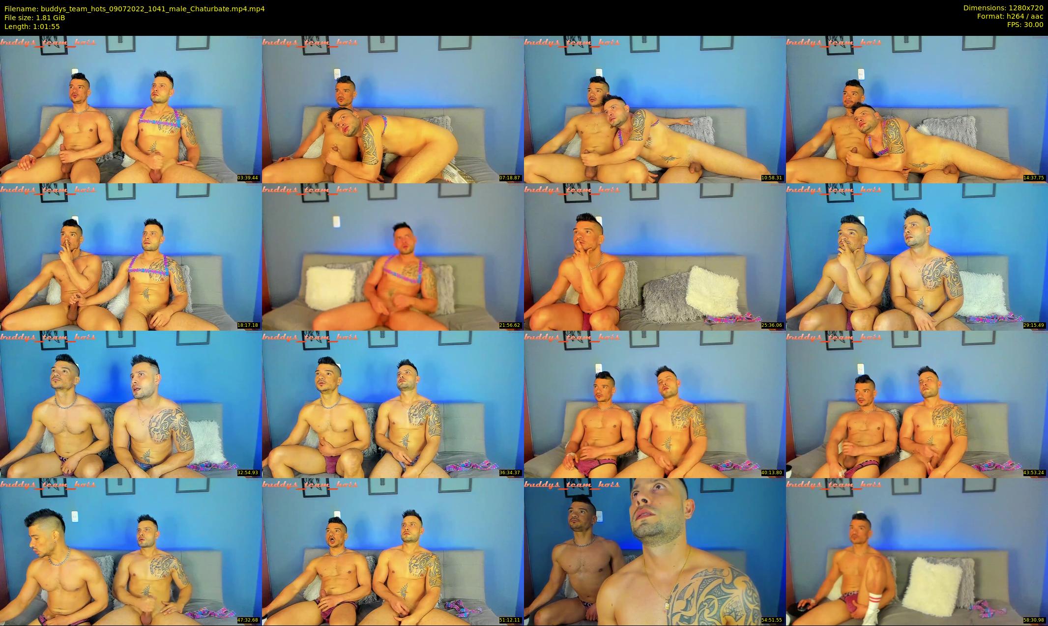 buddys_team_hots — 62 minute Chaturbate couple cam show recording, 720p, Jul 9, 2022