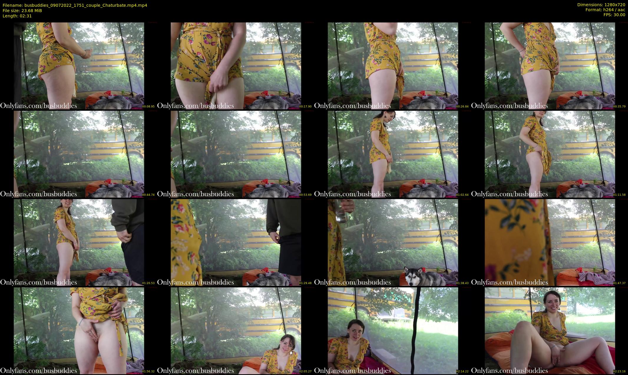busbuddies — 3 minute Chaturbate couple cam show recording, 720p, Jul 9, 2022