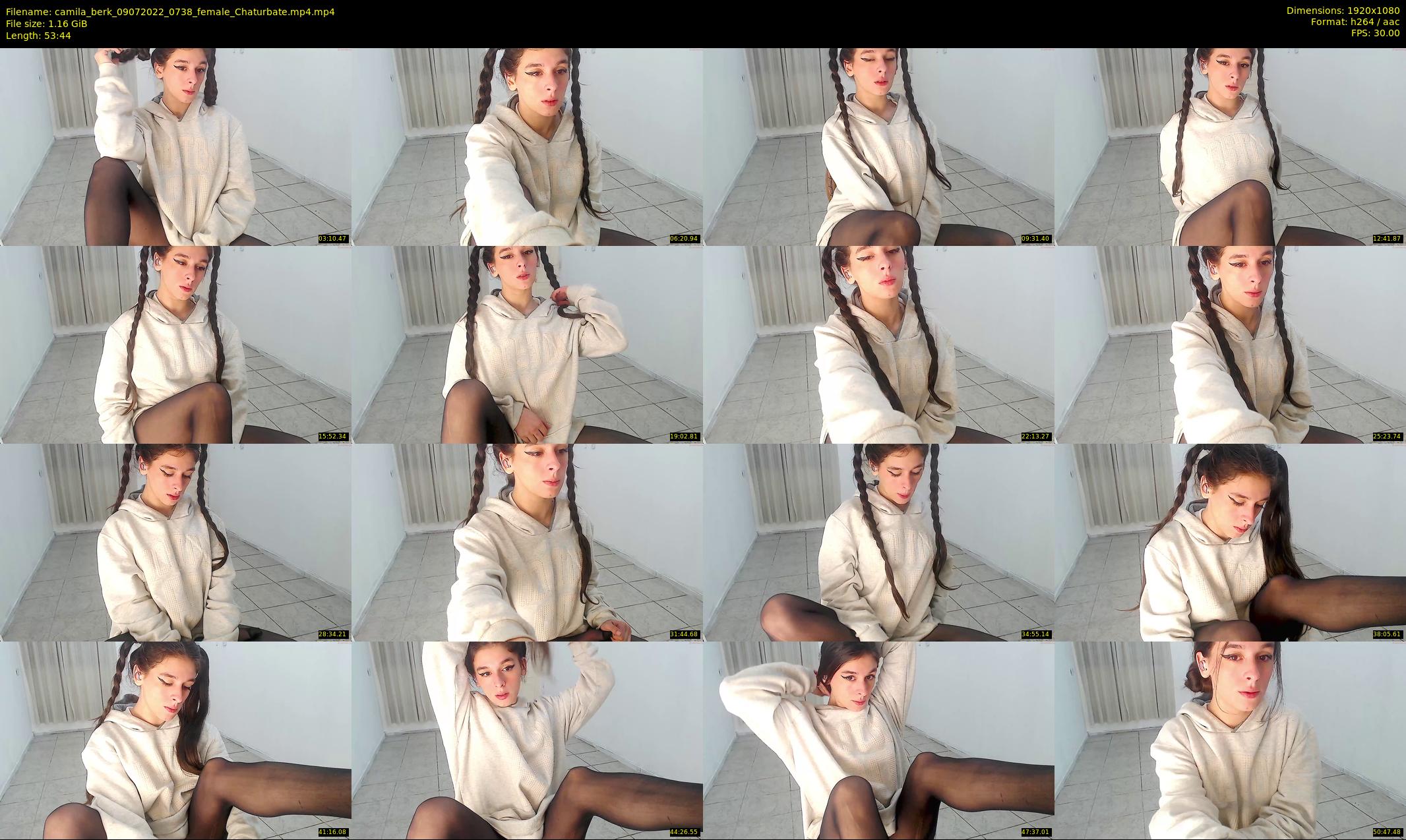 camila_berk — 54 minute Chaturbate female cam show recording, 1080p, Jul 9, 2022